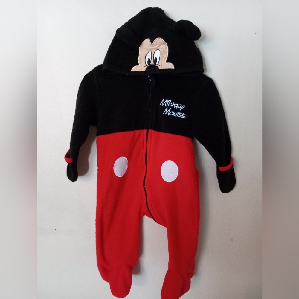 Disney Baby Mickey Mouse Fleece One-piece